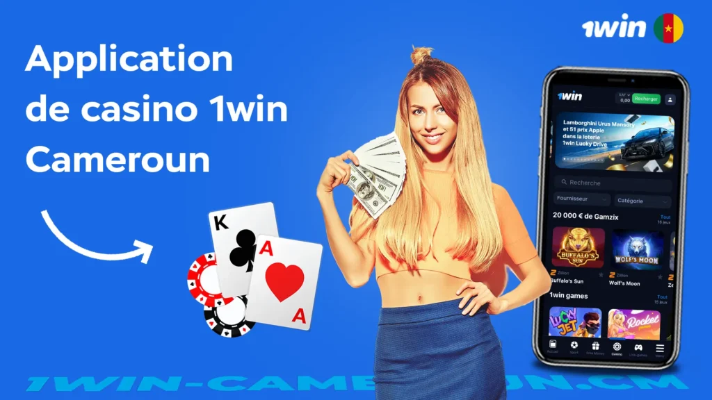 Application de casino 1win Cameroun