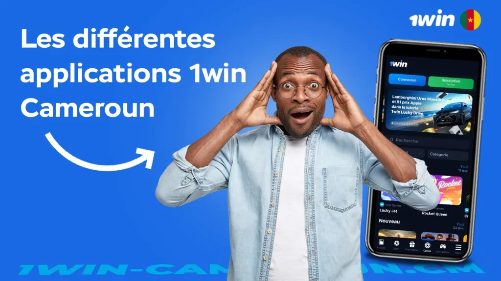 Les différentes applications 1win Cameroun