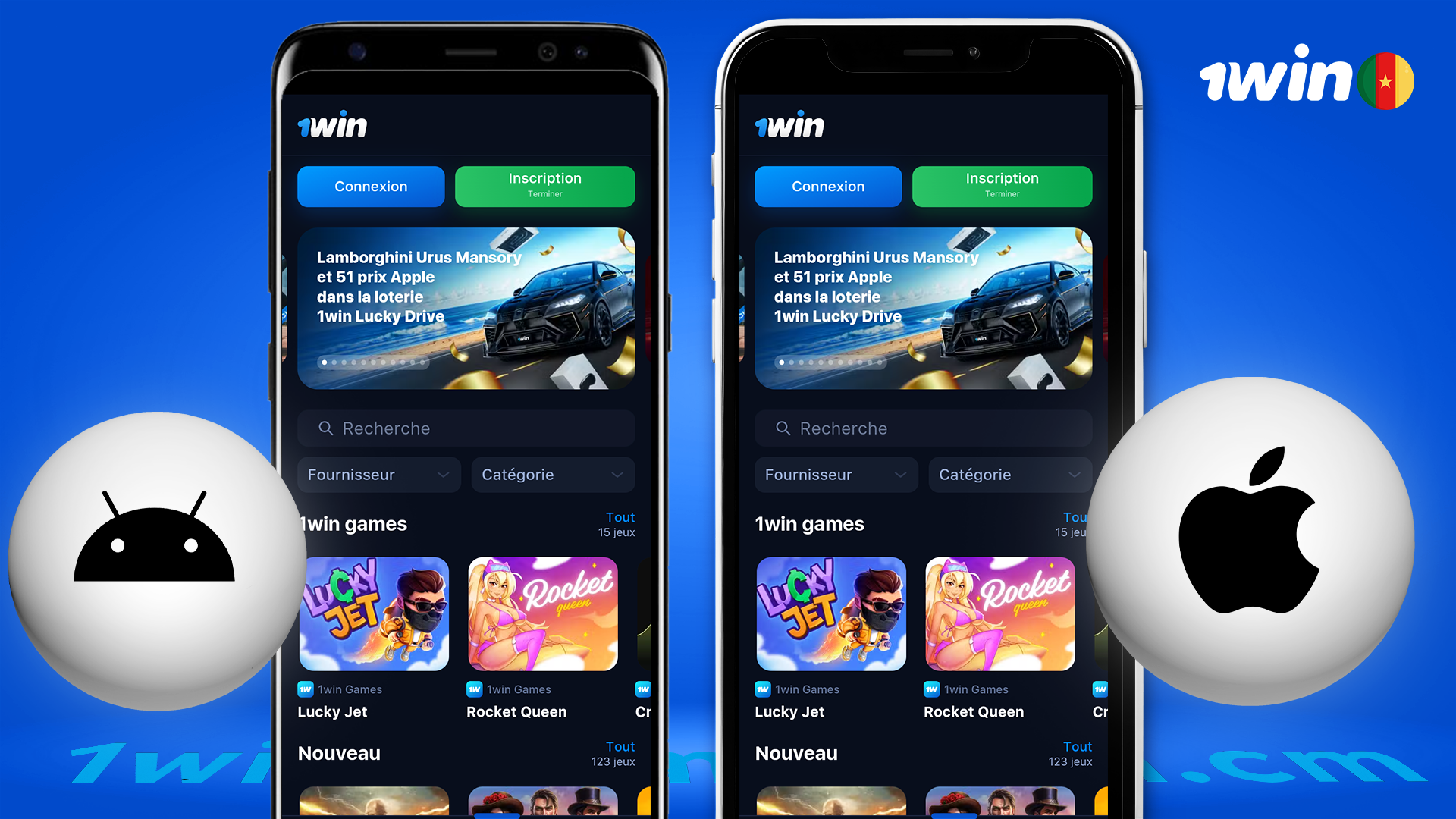 Comment télécharger 1win apk au Cameroun ?